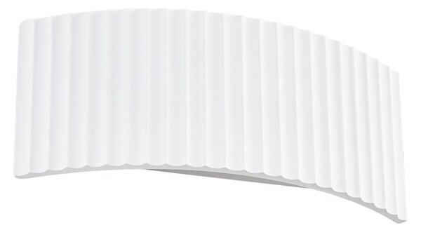 Lampa Ścienna Lindby, Naike, ściemnialny, biały, przedpokój, gips | glina, nowoczesny