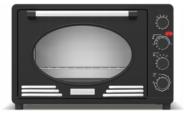 Mini piekarnik TURBOTRONIC TT-EV45R Retro Czarny