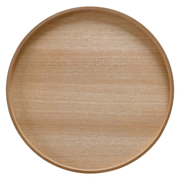 Stolik kawowy okrągły Tiliana 45 cm - naturalny