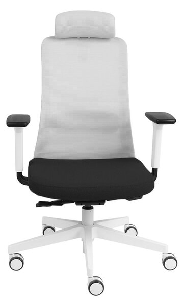 Fotel biurowy Nico WS HD, fotel ergonomiczny, do biura, do gabinetu, fotel z zagłówkiem