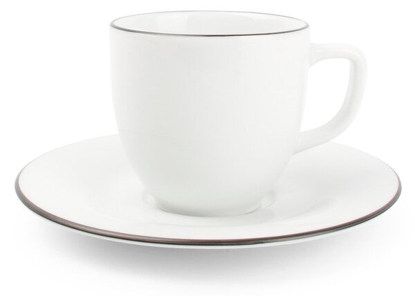 Porcelanowy zestaw talerzy 20 szt. dla 4 osób Puro – Salt&Pepper