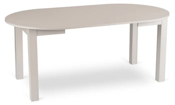 Stół Okrągły Rozkładany JAMES 103-223 cm Kaszmir Japandi