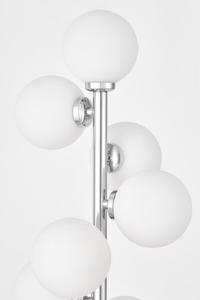 LAMPA STOJĄCA PODŁOGOWA CHROMOWANA PETRICA W9