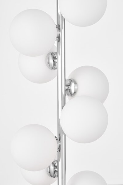 LAMPA STOJĄCA PODŁOGOWA CHROMOWANA PETRICA W9