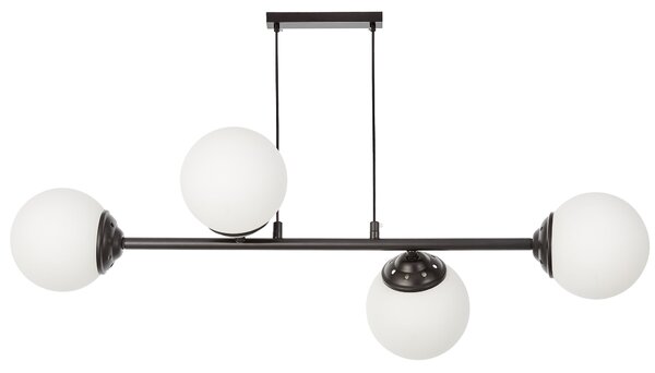 NOWOCZESNA LAMPA WISZĄCA CZARNA FINO W4