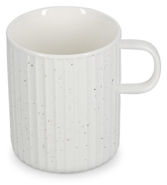 Biały kubek new bone china 410 ml Ora Gloss – Salt&Pepper