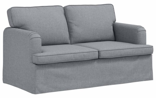 Modularna kanapa jasnoszara z ergonomicznym designem