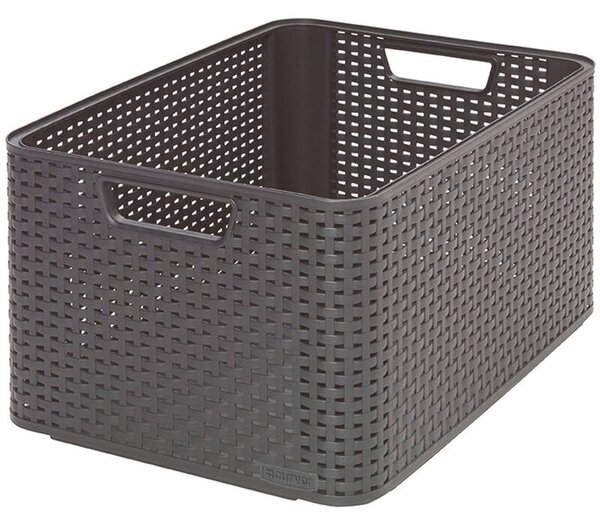 Koszyk CURVER Style Box L V2 - DRG308 Ciemnoszary