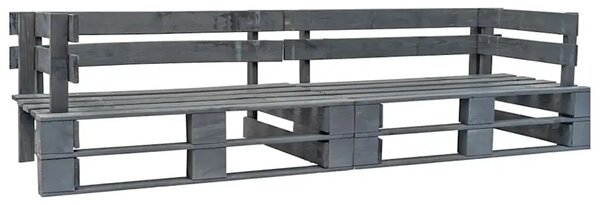 2-osbowa sofa z palet do ogrodu K1-D55