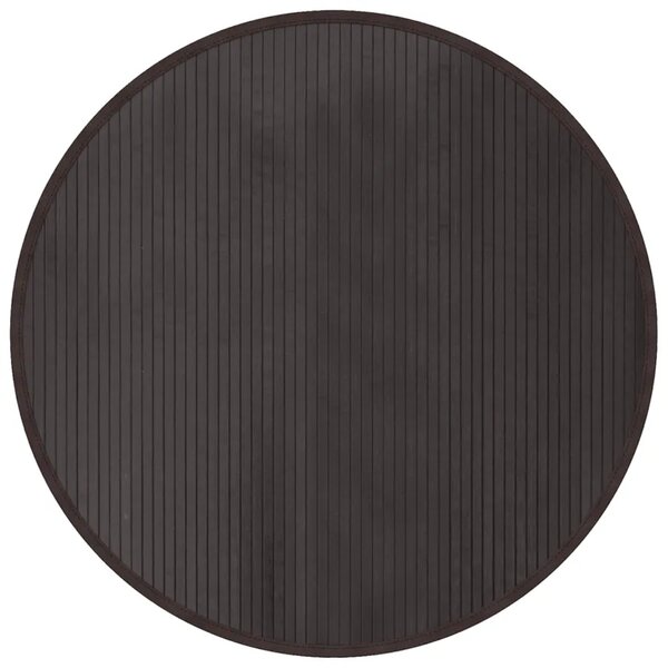 Ciemnobrązowy stylowy dywanik 100 cm Z3-D68
