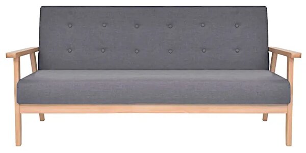 Ciemnoszara sofa do salonu F1-P51