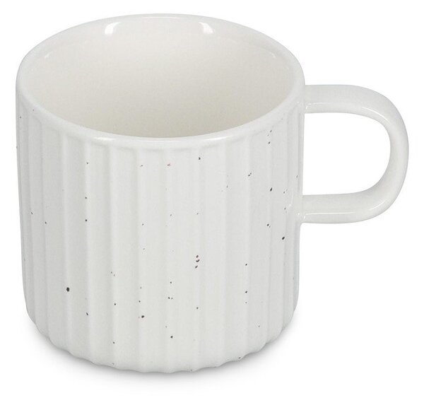 Biała filiżanka new bone china 205 ml Ora Gloss – Salt&Pepper