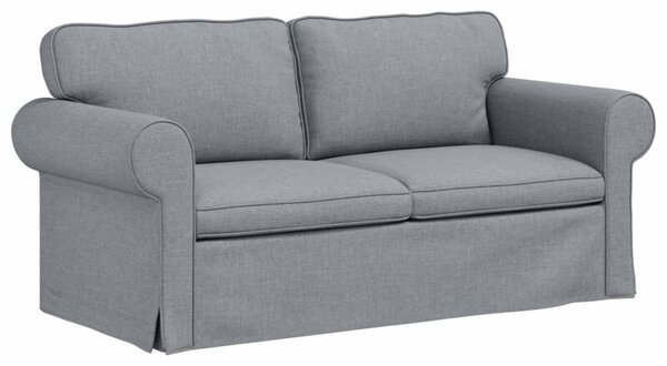ModuÅowa kanapa w minimalistycznym stylu jasnoszara
