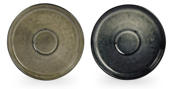 Zielony/niebieski spodek ø 15 cm Meridian – Salt&Pepper