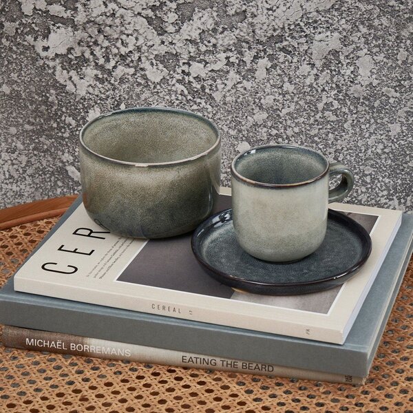 Zielony/niebieski spodek ø 15 cm Meridian – Salt&Pepper
