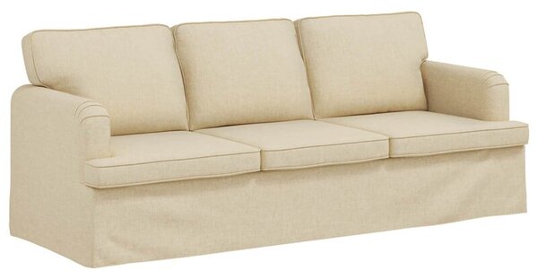 ModuÅowa kanapa kremowa z ergonomicznym designem do salonu i sypialni