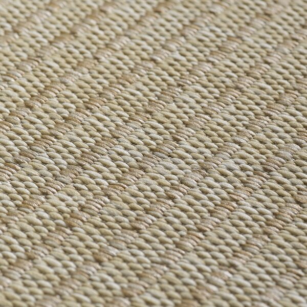 Beżowy okrągły dywan odpowiedni na zewnątrz ø 120 cm Giza – Ayyildiz Carpets