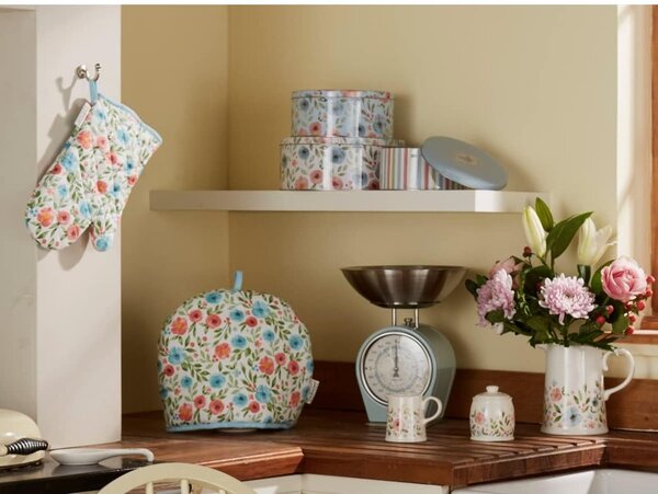 Bawełniany fartuch z warstwą PVC Country Floral – Cooksmart ®