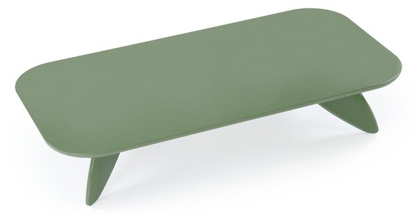 Stolik kawowy prostokątny Lumis 120 cm - zielony