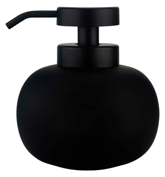 Czarny ceramiczny dozownik do mydła 200 ml Lotus – Mette Ditmer Denmark