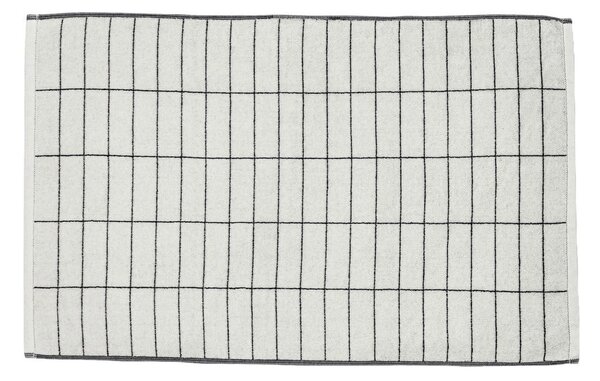 Biały dywanik łazienkowy 50x80 cm Tile Stone – Mette Ditmer Denmark