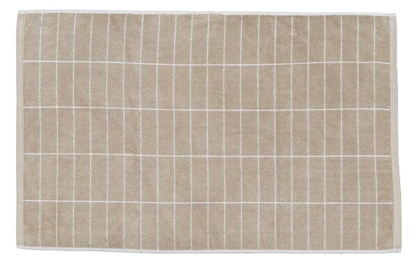 Beżowy dywanik łazienkowy 50x80 cm Tile Stone – Mette Ditmer Denmark
