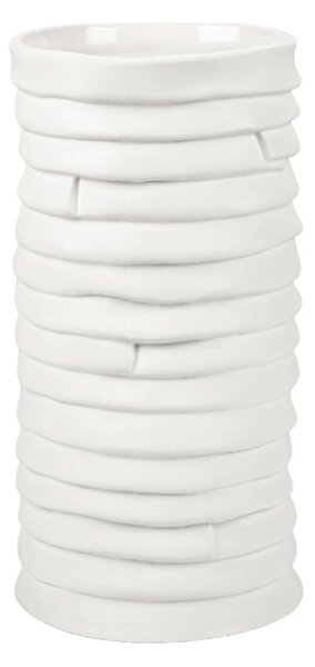 Biały porcelanowy wazon Ribbon – Mette Ditmer Denmark