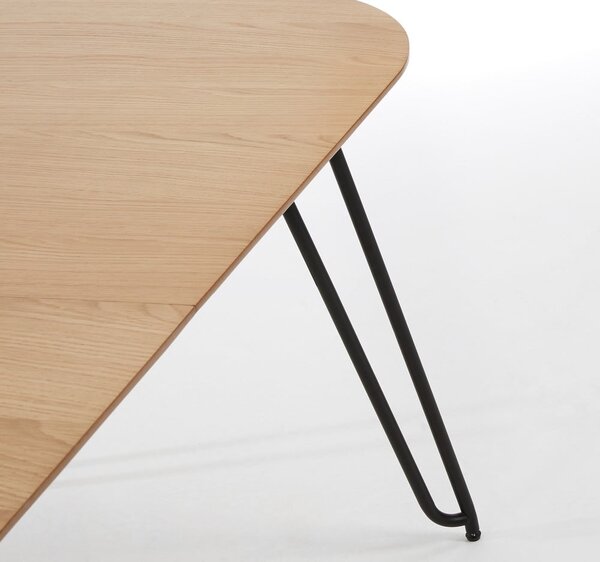 Rozkładany stół w dekorze dębu 90x140 cm Novac – Kave Home