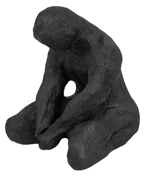 Figurka z żywicy polimerowej (wysokość 15 cm) Meditating Man – Mette Ditmer Denmark