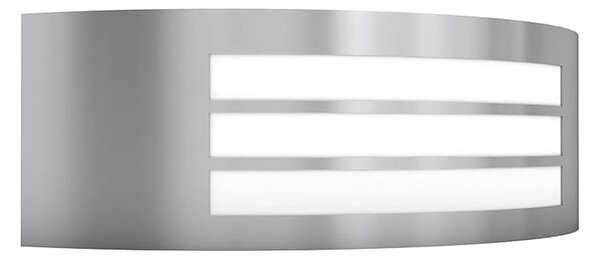 Minimalistyczny srebrny kinkiet zewnętrzny - O-004-Kembos