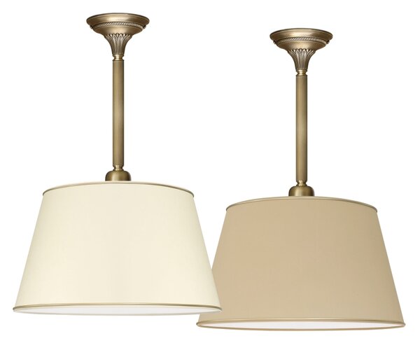 Lampa mosiężna z abażurem LA-S1B