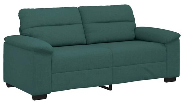 Sofa 2-osobowa, ciemnozielona, 180x81x84 cm, tkaninÄ