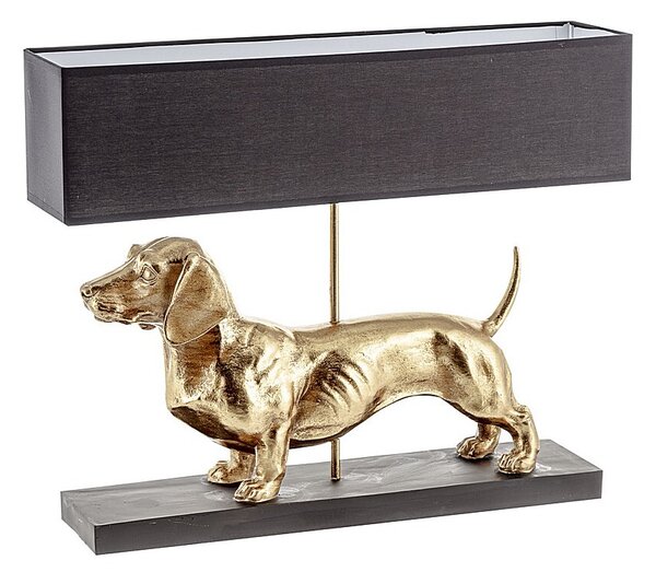 Lampa stołowa Gold Dog 48cm