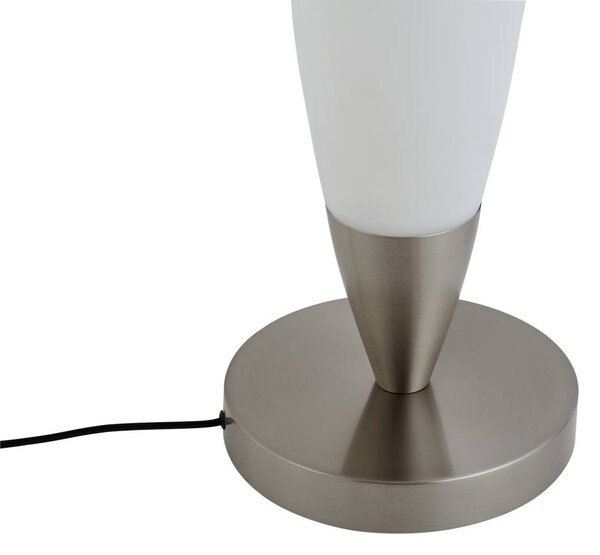 Lampa stojąca LED Tarell Lucande, możliwość ściemniania, biały / opal, salon / jadalnia, tworzywo sztuczne, nowoczesny