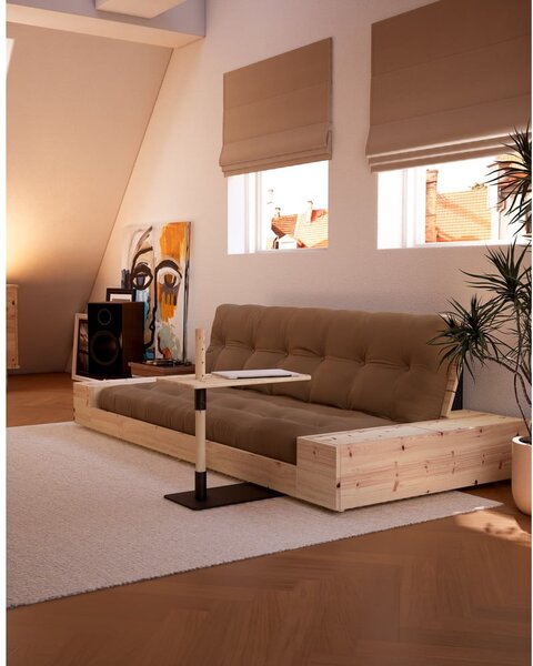 Kremowa rozkładana sofa 244 cm Base – Karup Design
