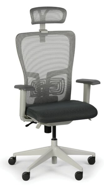 Krzesło biurowe GAM 1+1 GRATIS, szary