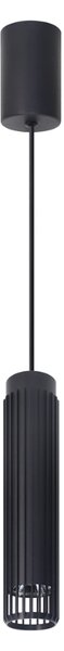 Loftowa czarna lampa wisząca - K359-Vaneo