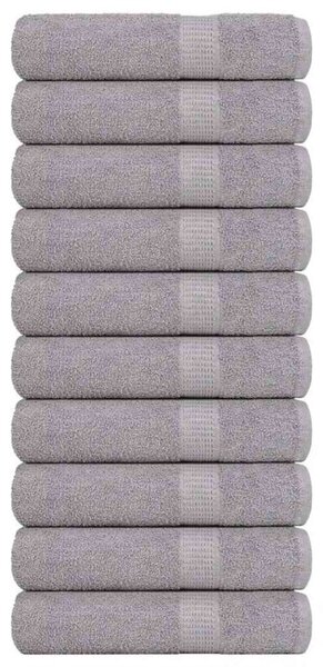 Ręczniki do rąk frogn 10 szt. szare 50x100 cm 360 g/m²