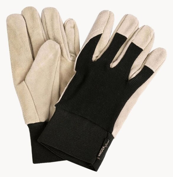 Rękawice ogrodnicze ze skóry Deluxe