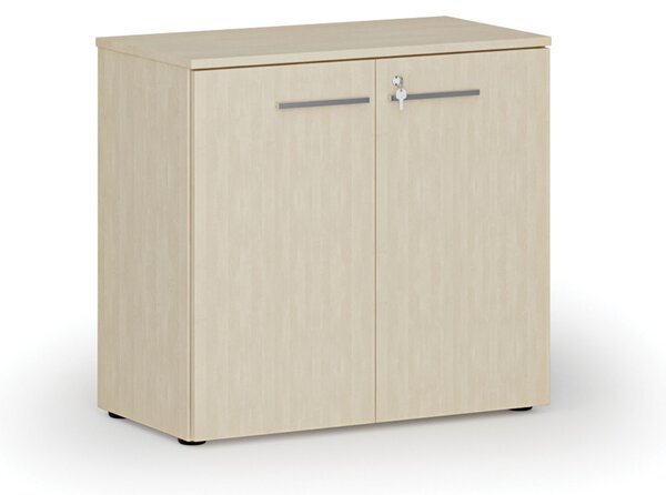 Szafa biurowa z drzwiami PRIMO WOOD, 800 x 420 x 740 mm, brzoza