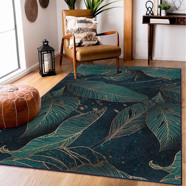 Morski dywan odpowiedni do prania 120x180 cm Midnight Jungle – Mila Home