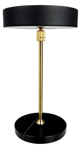Lampa Stołowa Dyberg Larsen, Moonlight, ściemnialny, czarny, salon, kamień, design