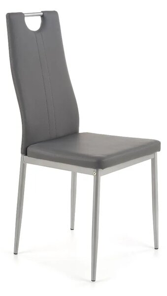 Krzeso tapicerowane K202 szare