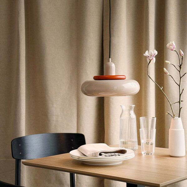 Lampa Wisząca Dyberg Larsen, Planet Mini, ściemnialny, beżowy, jadalnia, metal, design
