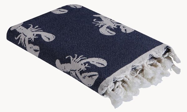Ręcznik Hammam z żakardu bawełnianego Homard