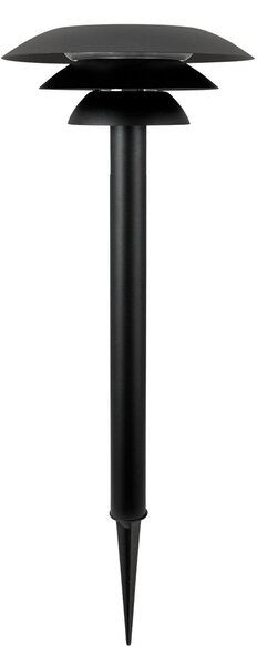 Zewnętrzna Lampa Dyberg Larsen, DL25, czarny, metal, skandynawski