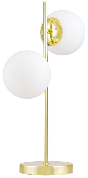 NOWOCZESNA LAMPA BIURKOWA KLASYCZNE ZŁOTO TESO W2