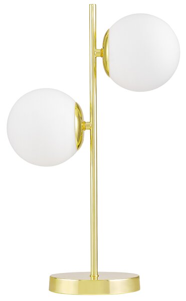 NOWOCZESNA LAMPA BIURKOWA KLASYCZNE ZŁOTO TESO W2