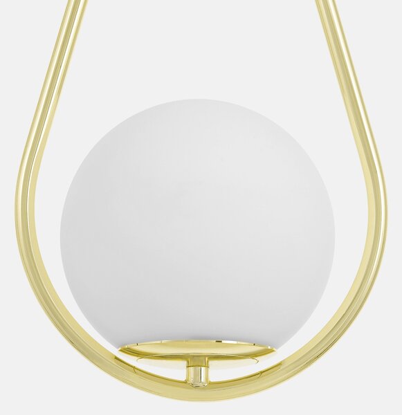 NOWOCZESNA LAMPA WISZĄCA KLASYCZNE ZŁOTO VERO 1C