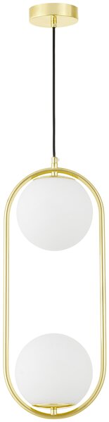 NOWOCZESNA LAMPA WISZĄCA KLASYCZNE ZŁOTO VERO 2B